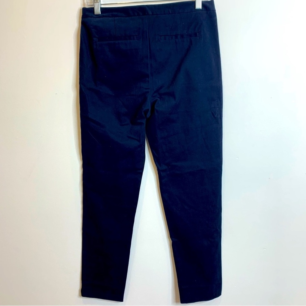 Mario Serrani Ankle Pants Navy Blue 4